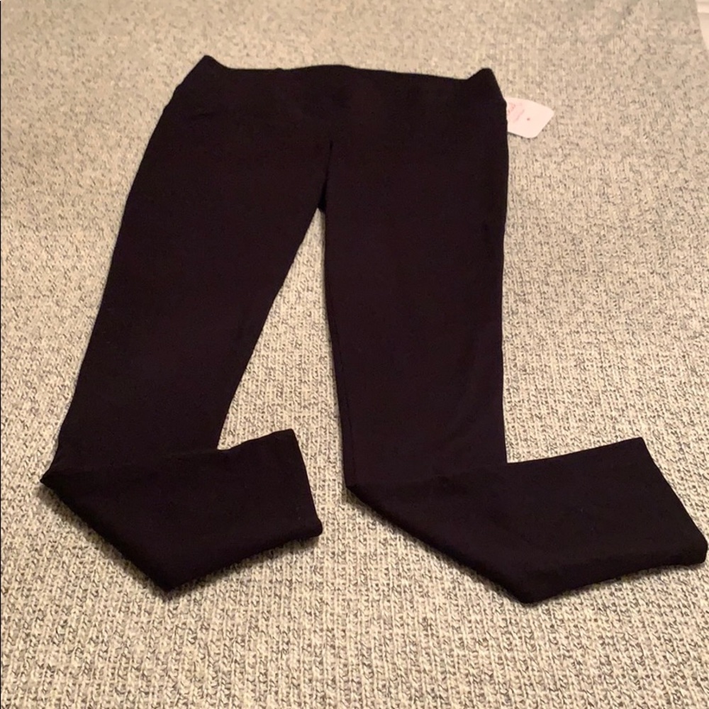 Maternity black work pants